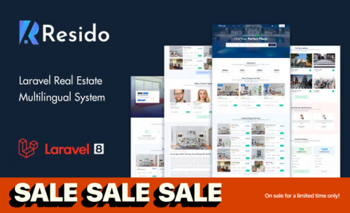 More information about "Resido v2.17.0 - Laravel Real Estate Multilingual System - nulled"