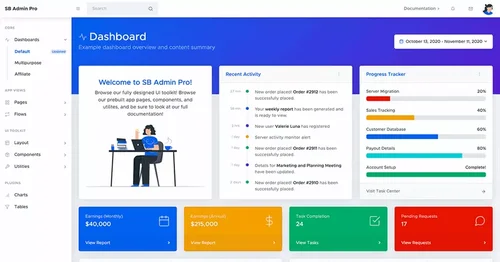 More information about "SB Admin Pro - Premium Bootstrap Admin Theme"