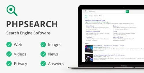 More information about "phpSearch - Search Engine Platform"