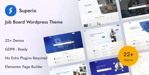 More information about "Superio - Job Board WordPress Theme"