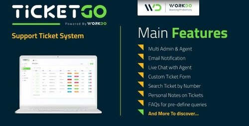 More information about "TicketGo v5.7 - Support Ticket System - nulled"