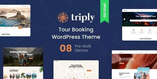 More information about "Triply - Tour Booking WordPress Theme"