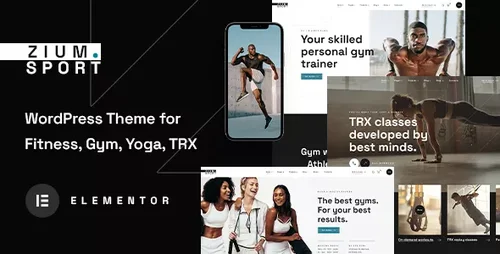 More information about "Zium - Sports and Fitness WordPress Theme"