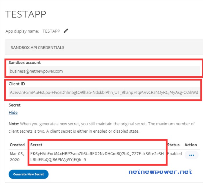 在PAYPAL中创建APP和使用SDK开发应用的方法-第4张图片-Ceacer网络