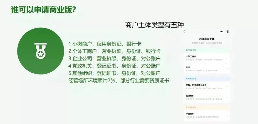 微信商业版升级后原有收款方式微信商户码十大优势
-第5张图片-Ceacer网络