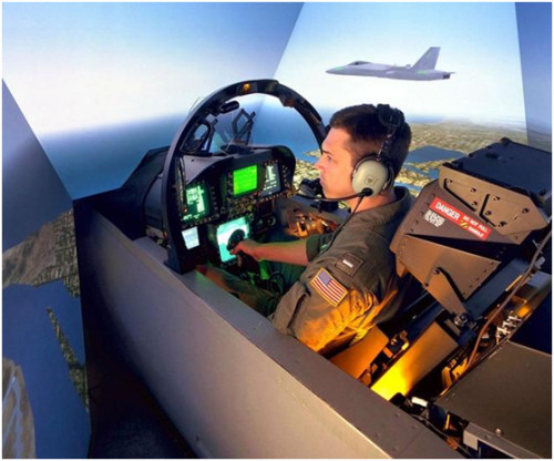 飞机虚拟驾驶图片