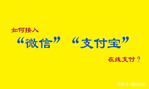 如何接入微信或者支付宝在线支付让用户方便付款呢？-第1张图片-Ceacer网络