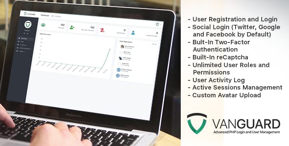 Vanguard v7.0.0 - Advanced PHP Login and User Management