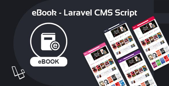 eBook v2.0.4 - Laravel CMS Script