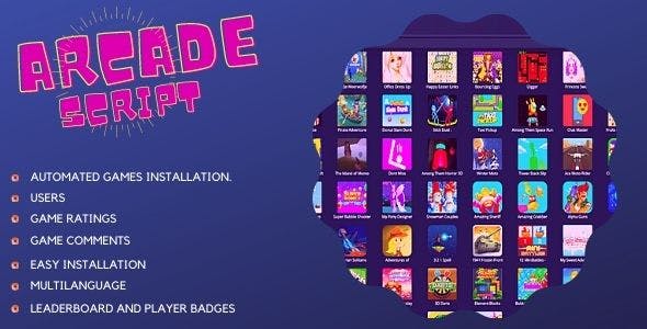 Mobile Responsive Arcade Site Script v2.4.5-第1张图片-Ceacer网络