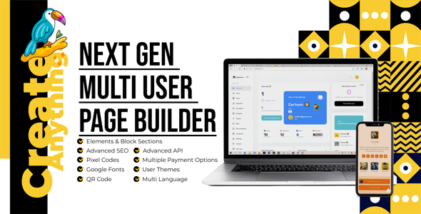 Rio Pages v2.4 - Next Gen Multi User Page Builder