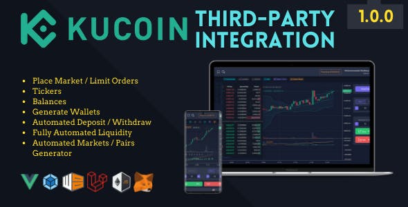 KuCoin v1.0 - Third-party Provider For Bicrypto - Market/Limit Orders, Fully Automated Liquidity