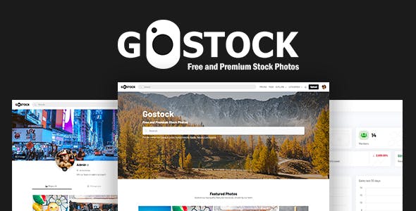 GoStock v4.7 – Free and Premium Stock Photos Script