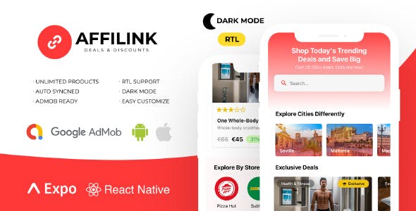 AffiLink Mobile v2.4.0 - 联盟链接共享平台