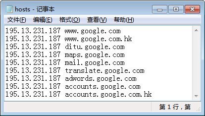 
IP的寻找方法，快速找到谷歌可用hosts或进不去的方法-第2张图片-Ceacer网络