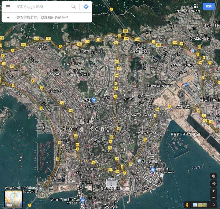 谷歌地图街景功能上文说过，街景地图/实景地图-第7张图片-Ceacer网络