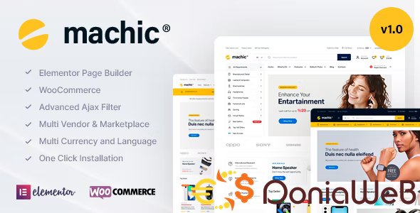 Machic - 电子商店 WooCommerce 主题-第1张图片-Ceacer网络