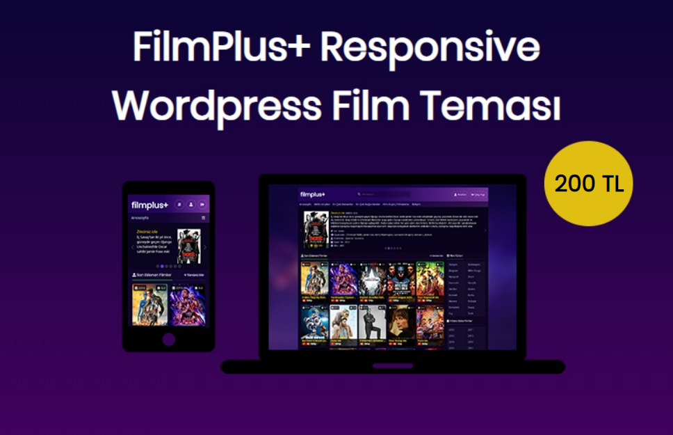 Film plus wordpress 电影主题 Nulled