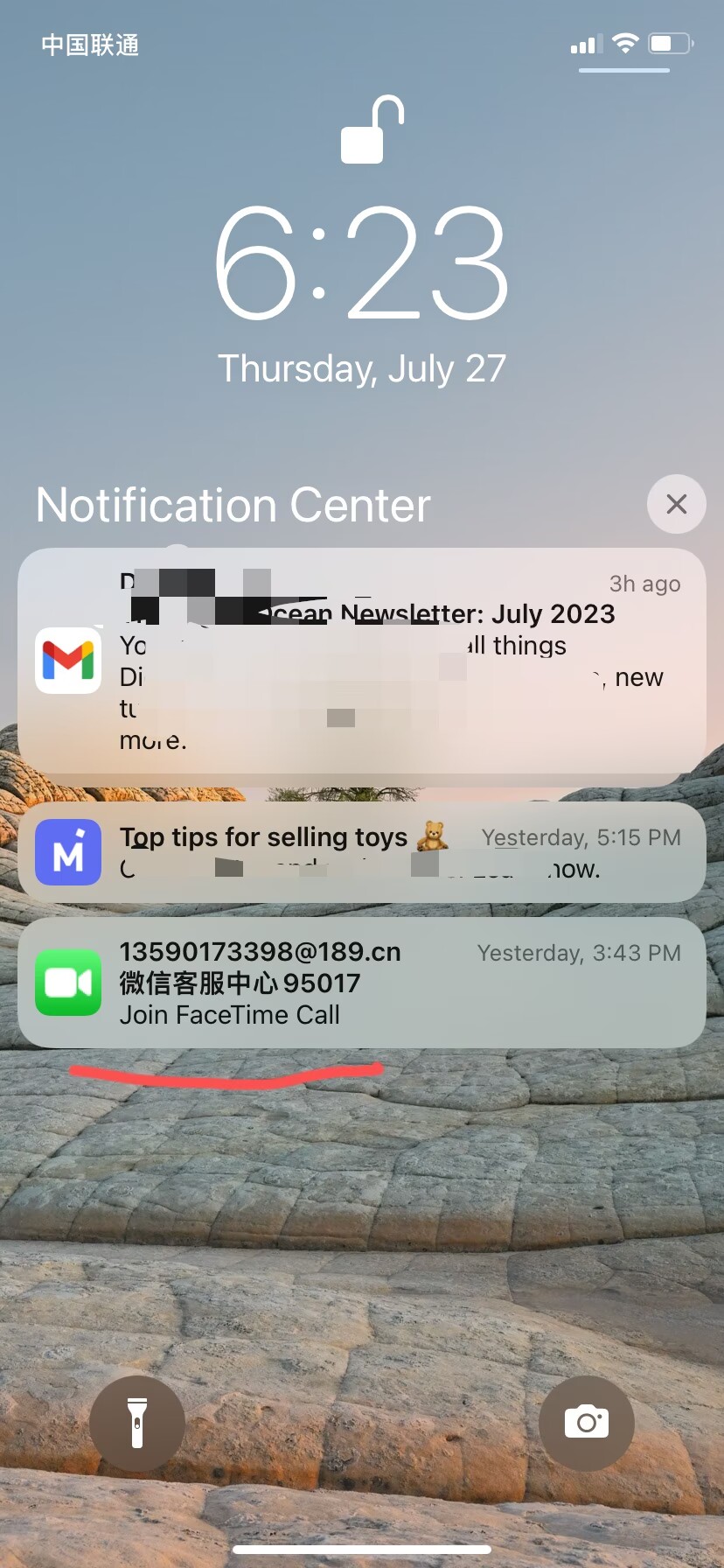 注：近期又不发份子利用苹果的Facetime进行诈骗