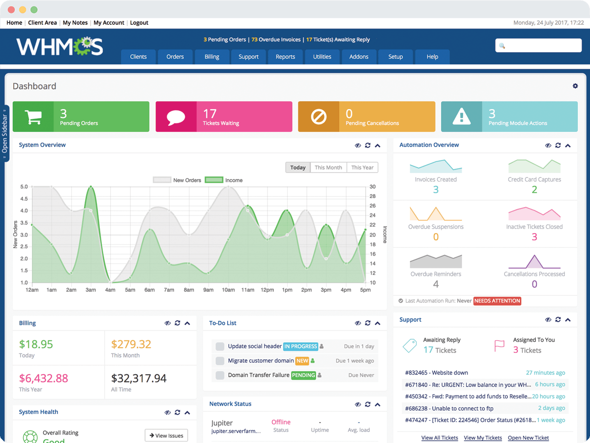 WHMCS Release v8.6.1 带许可秘钥