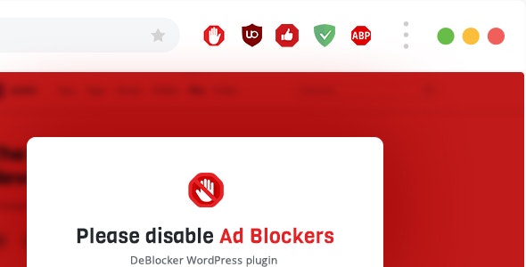 DeBlocker v3.3.8 - WordPress 反广告拦截-第1张图片-Ceacer网络