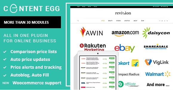 Content Egg V5.4.0 - 适用于联盟、价格比较、交易网站的多合一插件