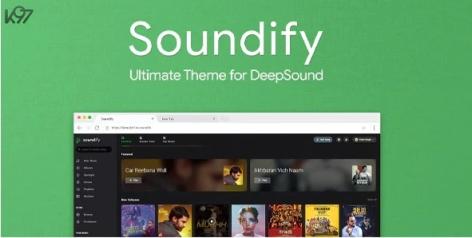 Soundify v1.5 - 终极 DeepSound 主题-第1张图片-Ceacer网络