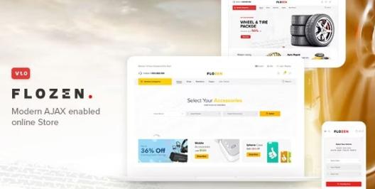 Flozen v1.0.3 - WooCommerce AJAX WordPress 主题