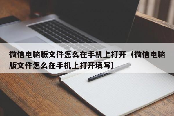 微信电脑版文件怎么在手机上打开（微信电脑版文件怎么在手机上打开填写）-第1张图片-Ceacer网络