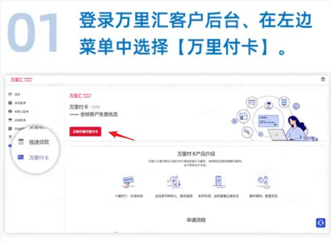 如何申请万里汇虚拟信用卡 万里汇万里付卡-第2张图片-Ceacer网络