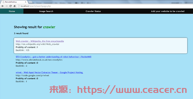 如何制作应该属于自己的搜索引擎？源码+教程-第3张图片-Ceacer网络