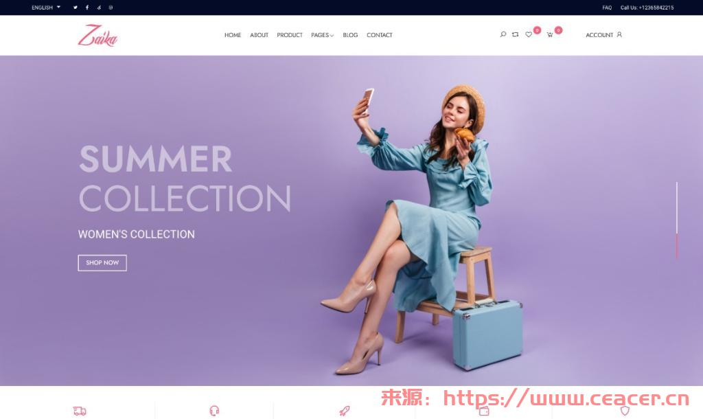 Zaika 电子商务 CMS v2.1.0 - Laravel 电子商务购物平台-第1张图片-Ceacer网络