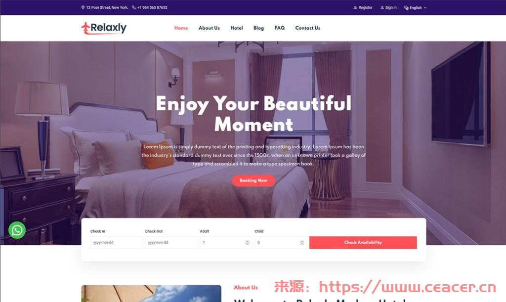 Relaxly v1.1.1 - 无限酒店预订平台-第1张图片-Ceacer网络