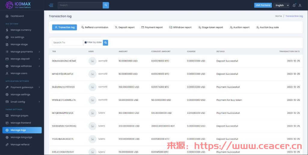 ICOMAX v1.0 - 代币销售和拍卖平台-第3张图片-Ceacer网络