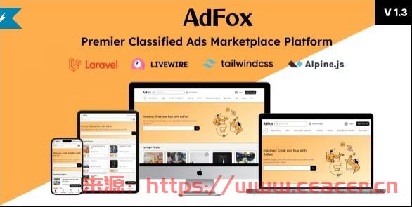 AdFox v1.2 - 在移动和网络界面上提供类似应用程序的双重体验分类广告