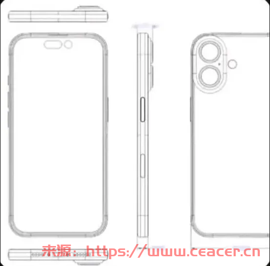 苹果标准版！iPhone 16摄像头布局敲定-第1张图片-Ceacer网络