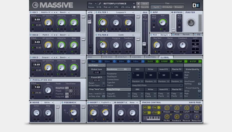 【FL Studio插件】Massive – 和弦软件合成器 | 完整-第1张图片-Ceacer网络