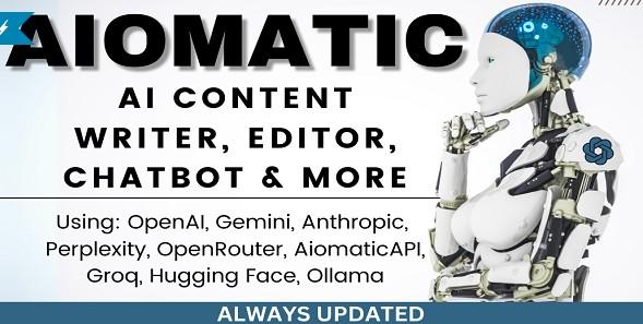 AIomatic v2.2.1 - 自动 AI 内容编写器