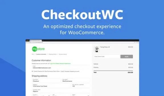 CheckoutWC v7.4.0 – 针对 WooCommerce 插件优化的结帐页面