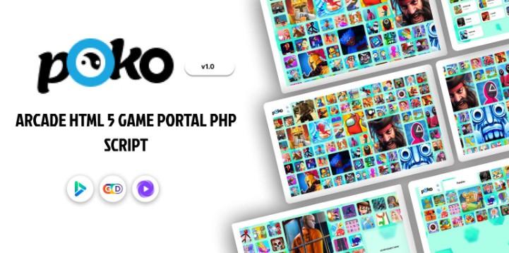 Poko Arcade - HTML 5 游戏门户 PHP 脚本 - 2024 年 11 月 22 日